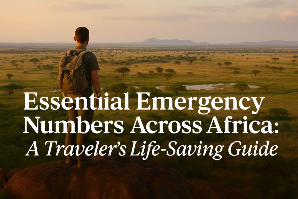 Essential Emergency Numbers Across Africa: A Traveler’s Life-Saving Guide