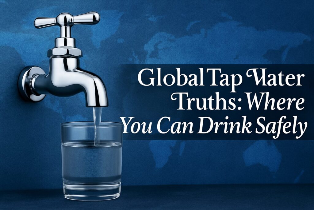 Global Tap Water Truths: Where You Can Drink Safely