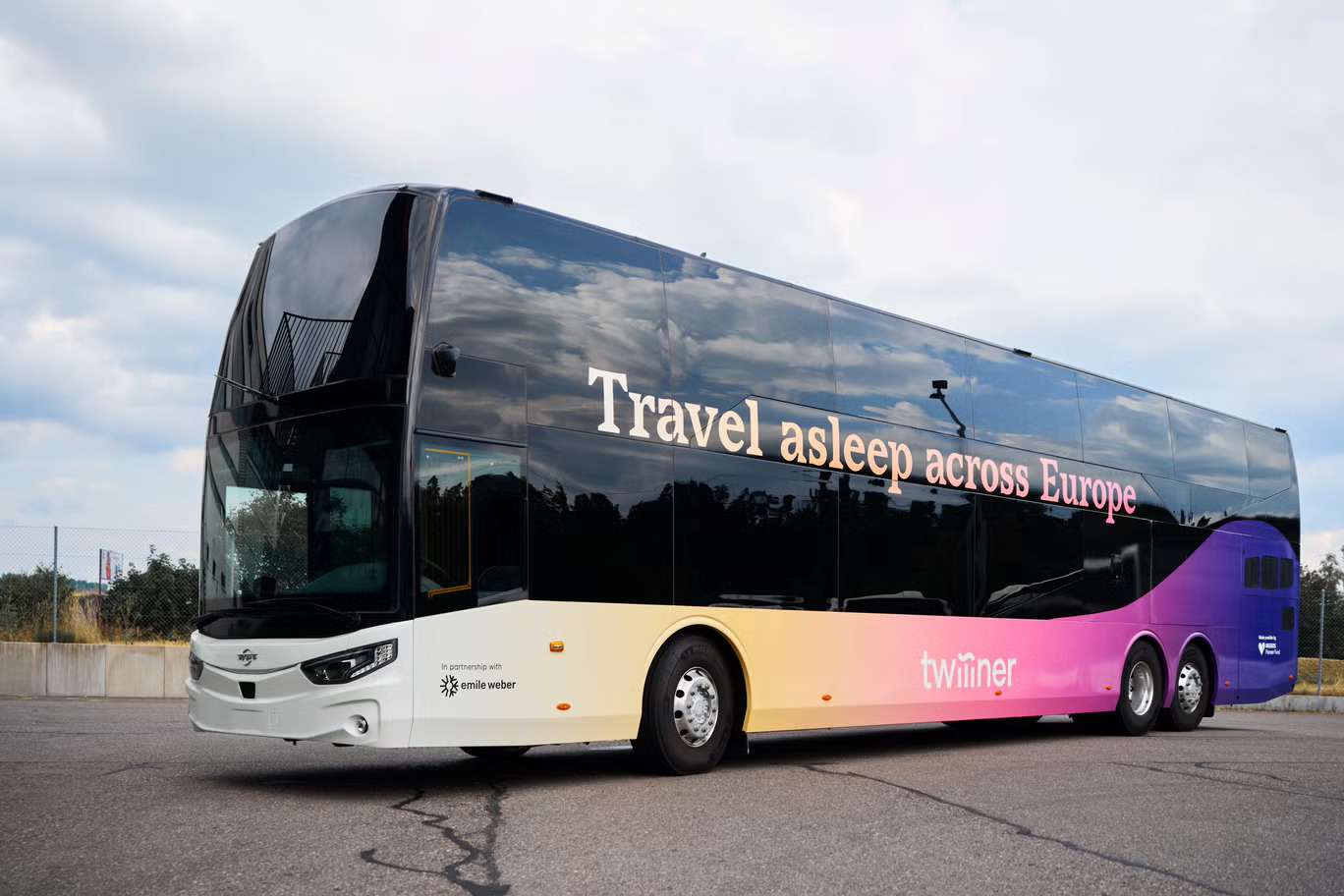 Twiliner's luxury sleeper bus
