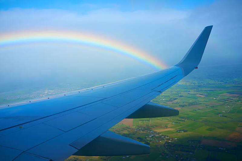 Luckiest Flights in the World: Where to See Rainbows from Your Airplane Window