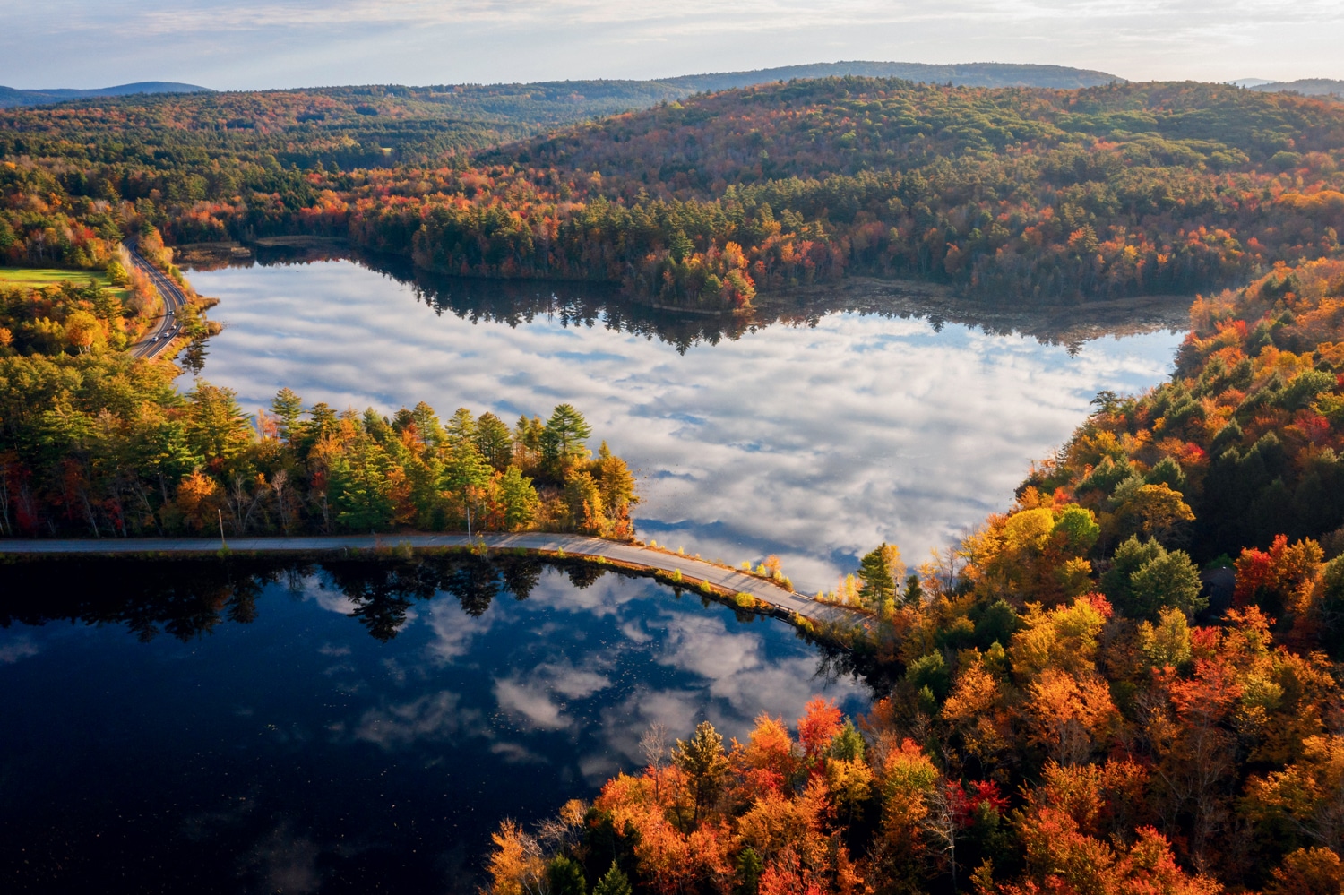 Dublin New Hampshire Historic Mountain Village Beneath Mount Monadnock
